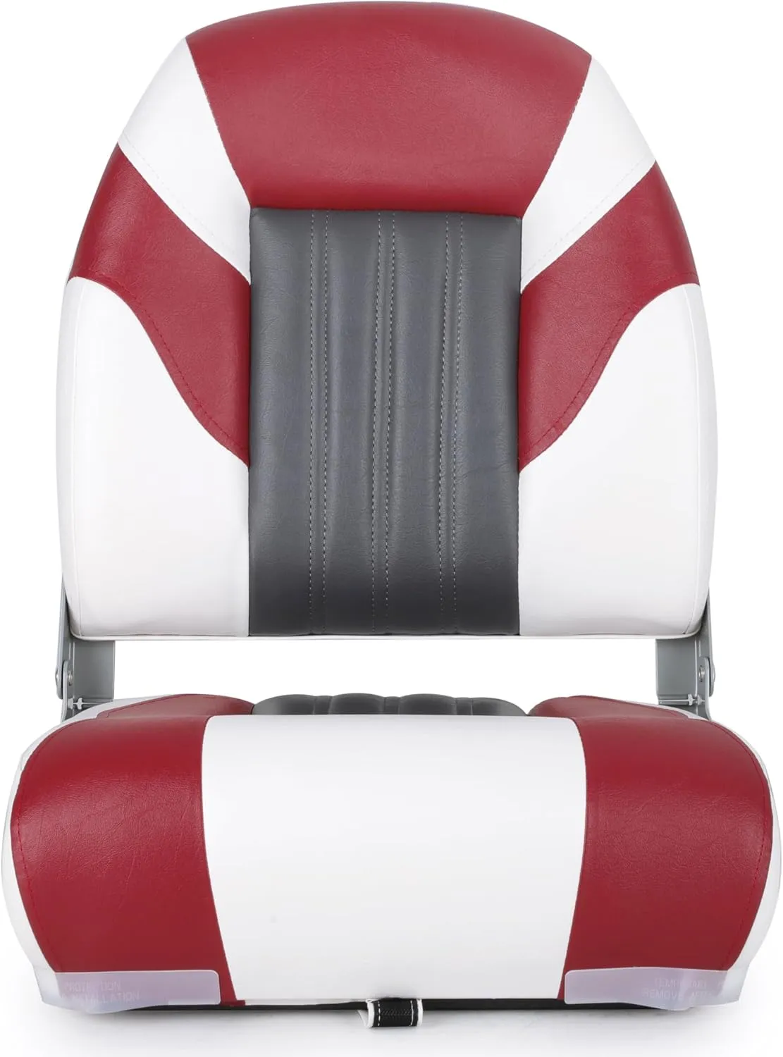 NORTHCAPTAIN Deluxe Marine High Back Folding Boat Seat,Stainless Steel Screws Included