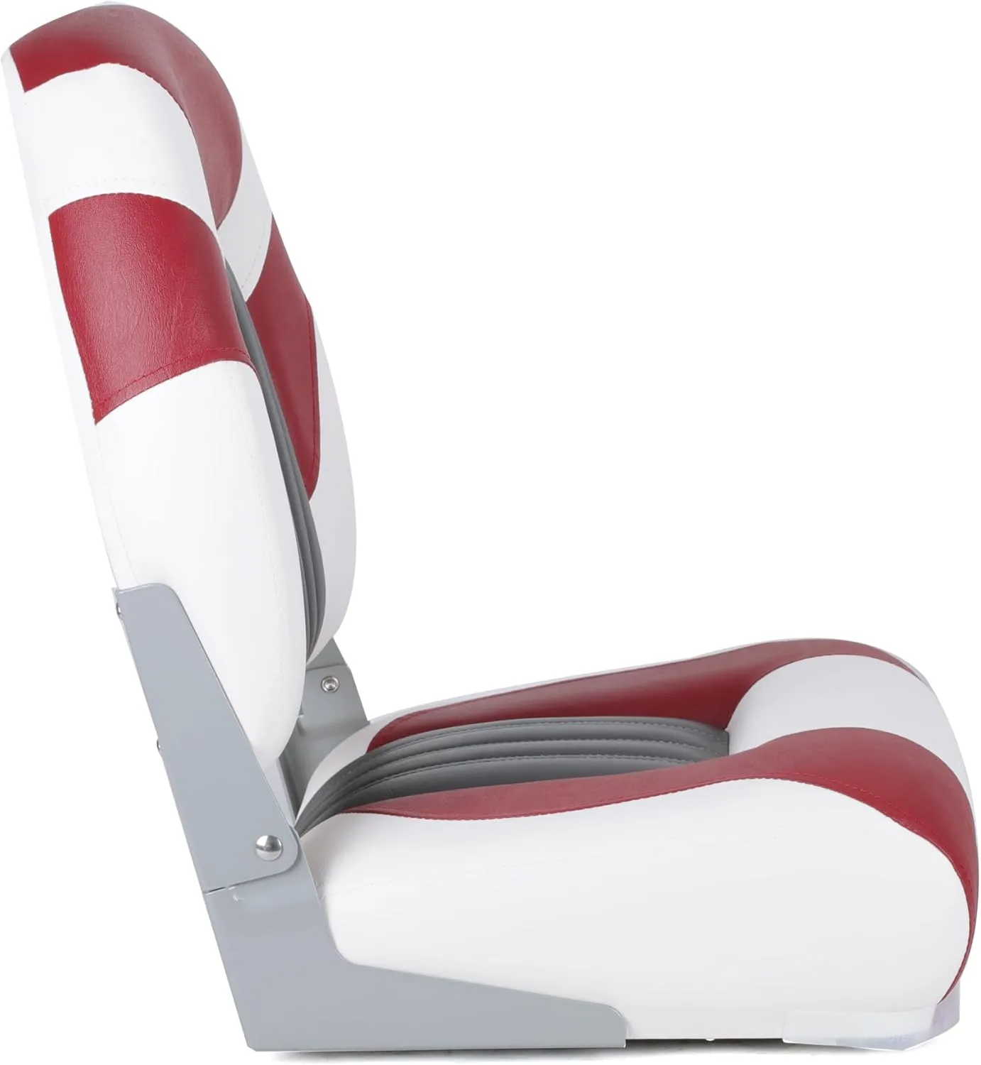 NORTHCAPTAIN Deluxe Marine High Back Folding Boat Seat,Stainless Steel Screws Included
