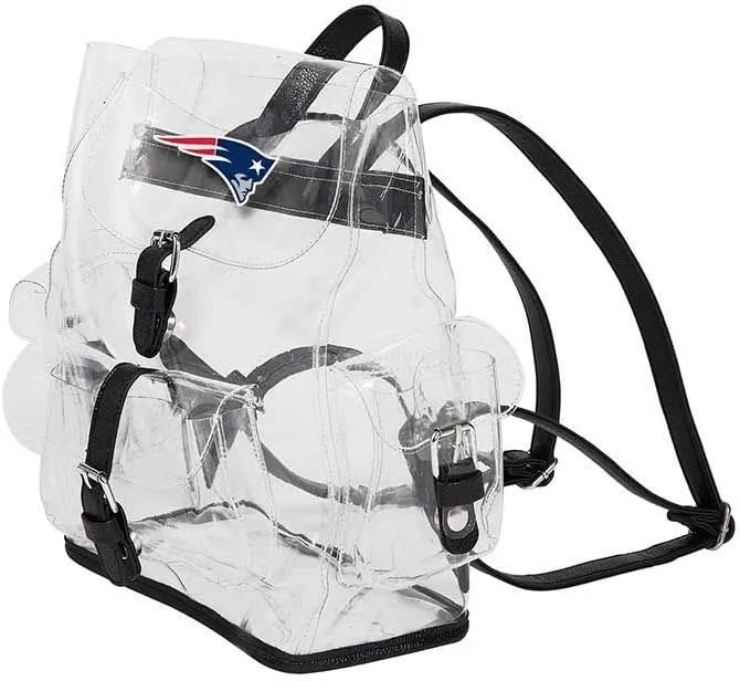 Northwest Lucia Clear Backpack, 12" x 4.5" x 9.75"