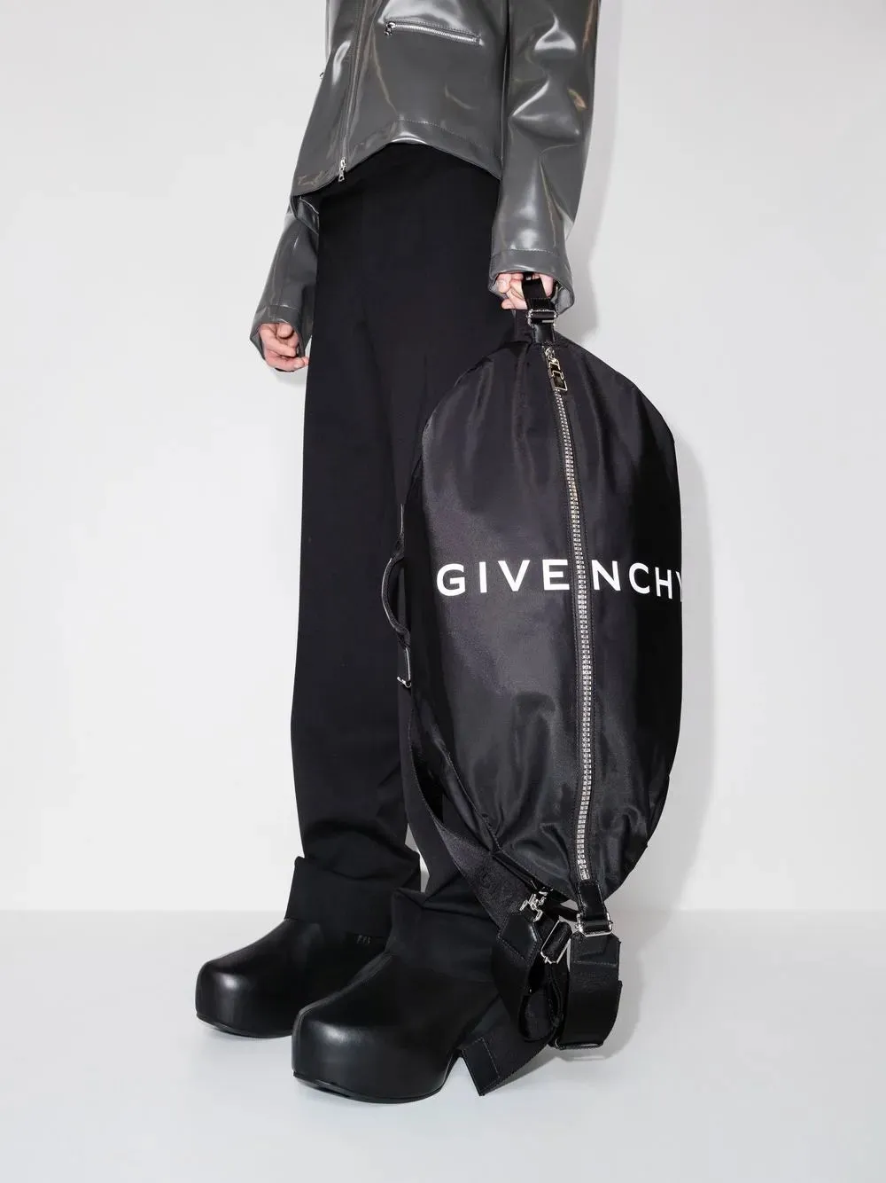 Nylon Backpack with Adjustable Straps