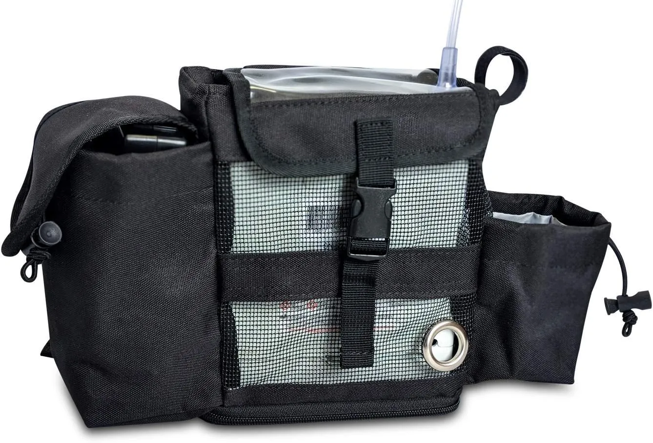 O2TOTES Backpack for Inogen One G4 & Oxygo Fit with Room for Extra Battery & Charging Cords/Backpack ONLY, Does NOT Contain Oxygen