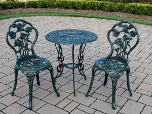 Oakland Living Rose 3 Piece Bistro Set