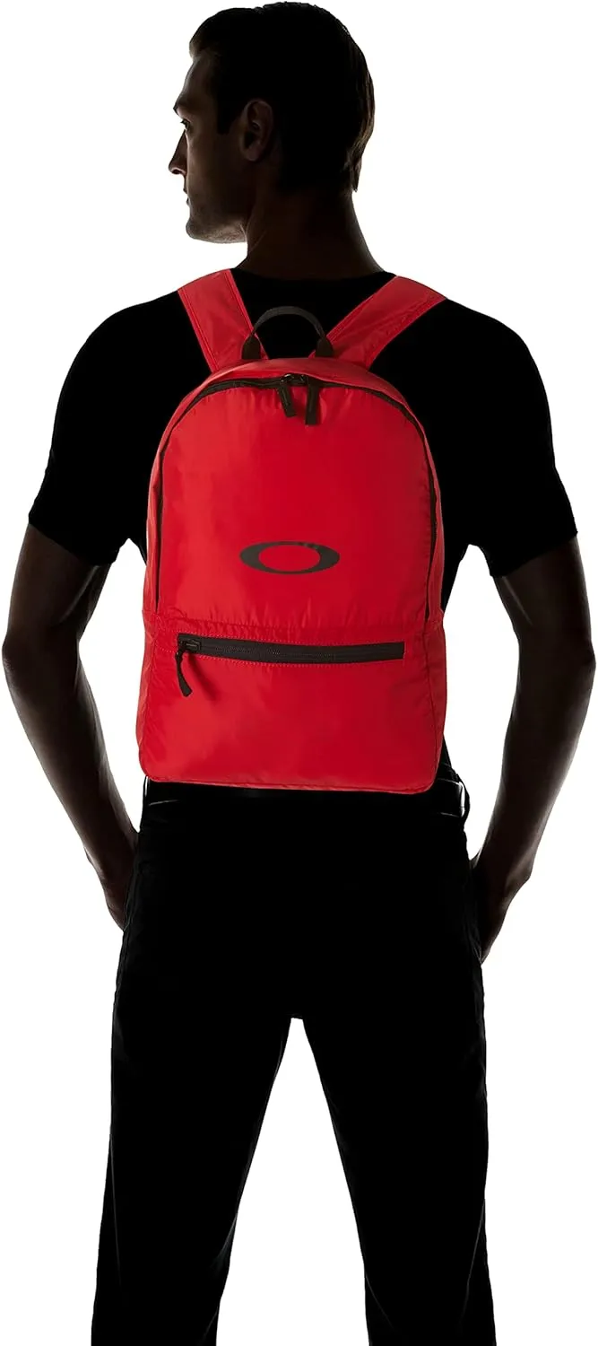 Oakley Freshman Packable RC Backpack, Red Line, One Size