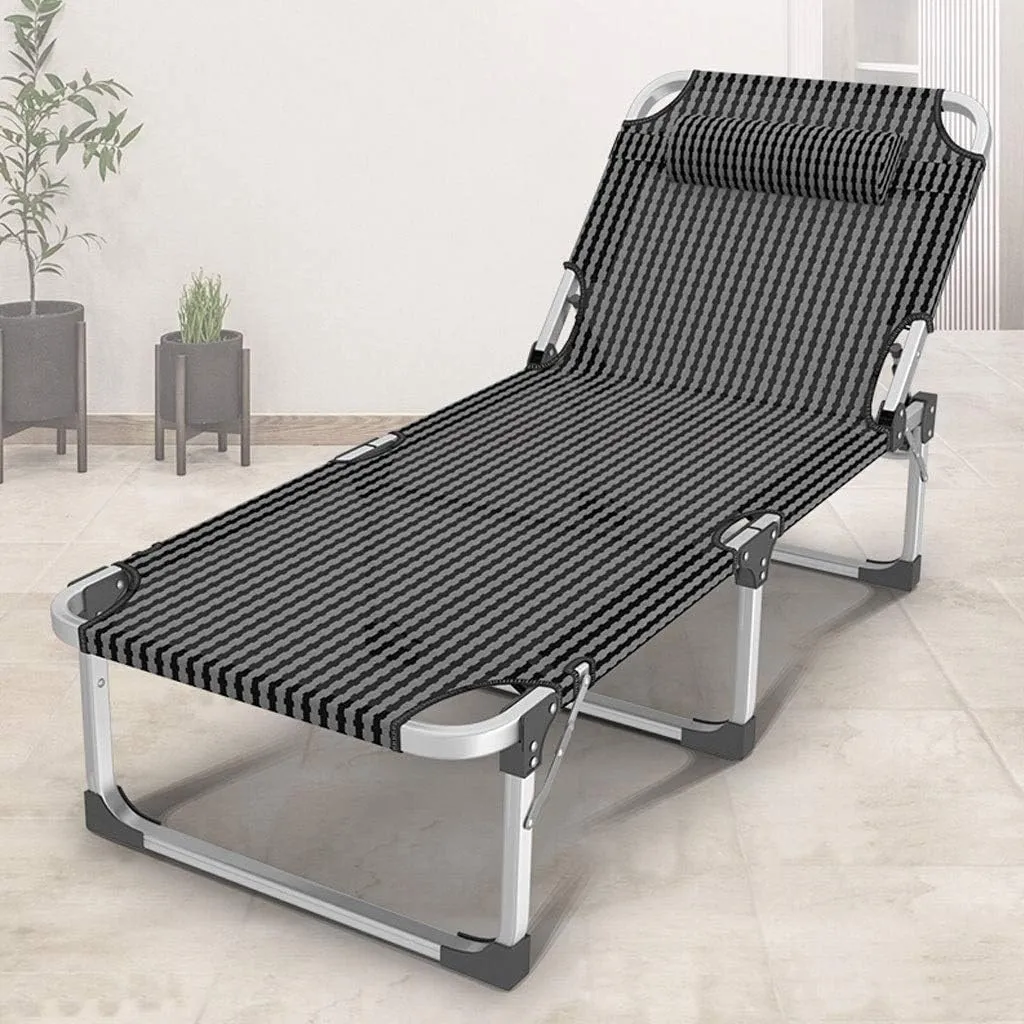 ,Office Folding Resting Bed, Lounger Widened Adult Simple Sofa Bed Multifunctional Camp Bed Accompanying Bed