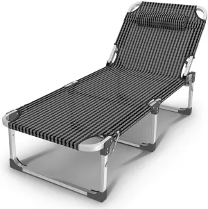 ,Office Folding Resting Bed, Lounger Widened Adult Simple Sofa Bed Multifunctional Camp Bed Accompanying Bed
