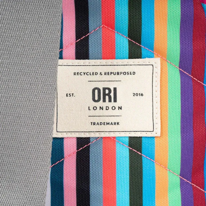 Ori London - Willesden B Sling Bag, Multi Stripe