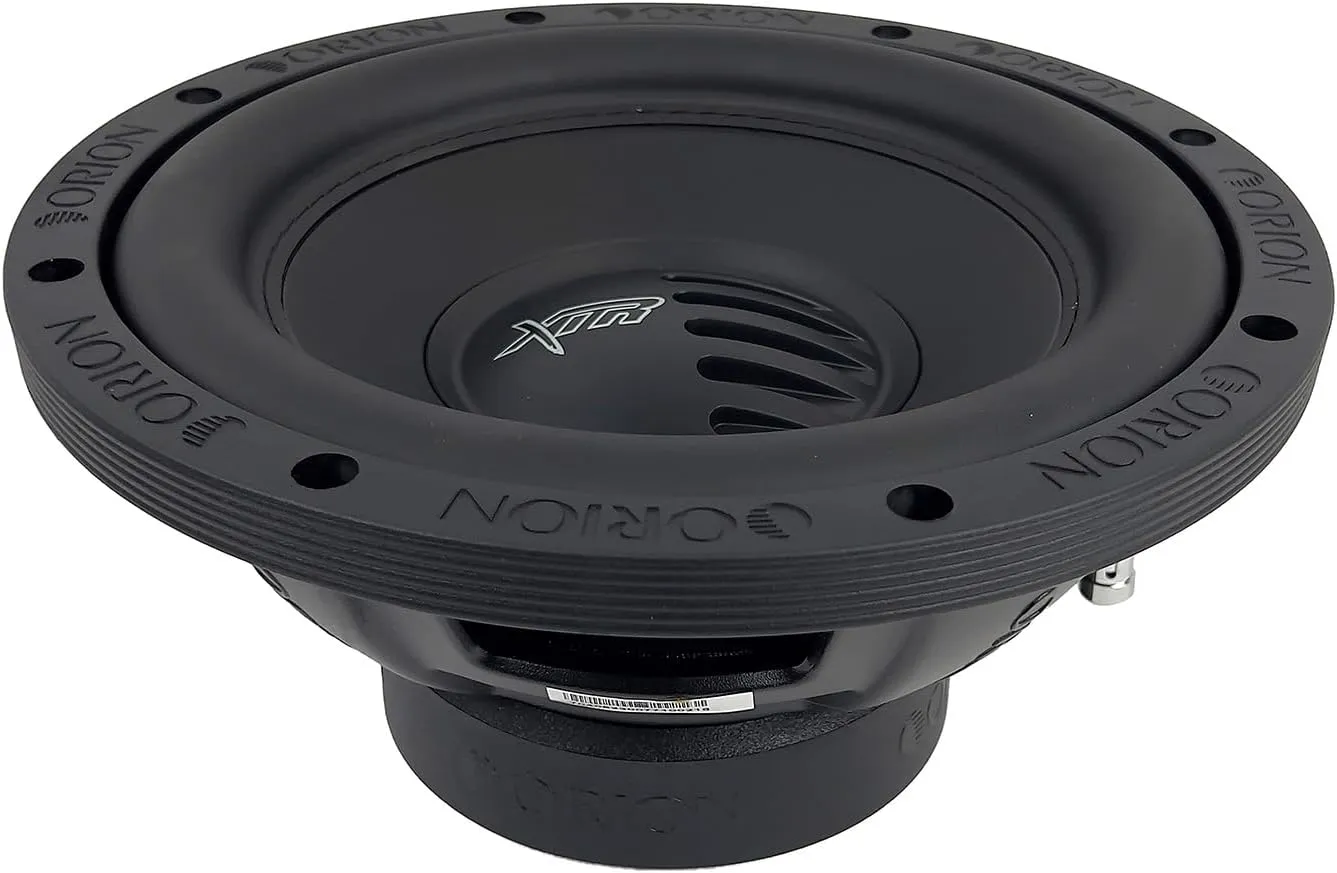 ORION XTR Series XTR104D 10” Car Subwoofer - 2000W Max Power, 500W RMS, High-Temperature Dual 4-Ohm, Interlaced Conex Spider W/Enhanced Voice Coil Cooling - for Cars, Trucks, Jeeps Audio Stereo