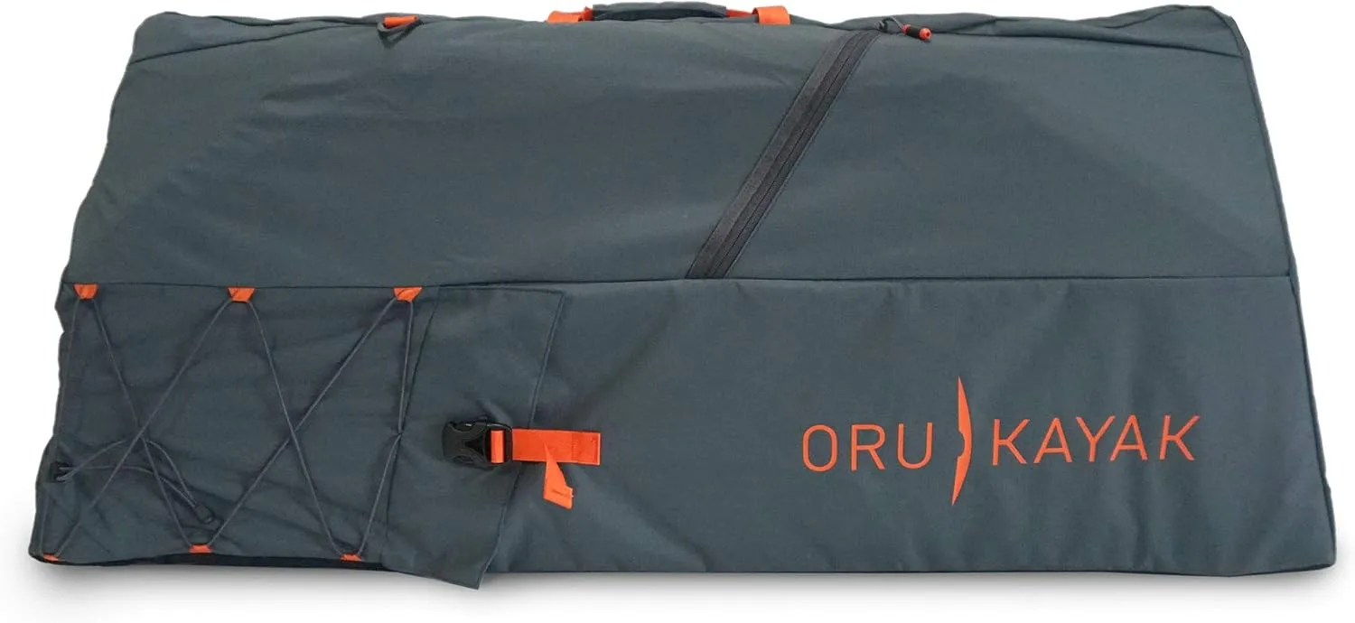 Oru Kayak Oru Pack | Backpack for Inlet/Lake/Lake  Foldable Kayak, Heavy-duty nylon, With Padded Shoulder Straps and Hip Belt, Heavy-duty Zipper, Paddle Pocket