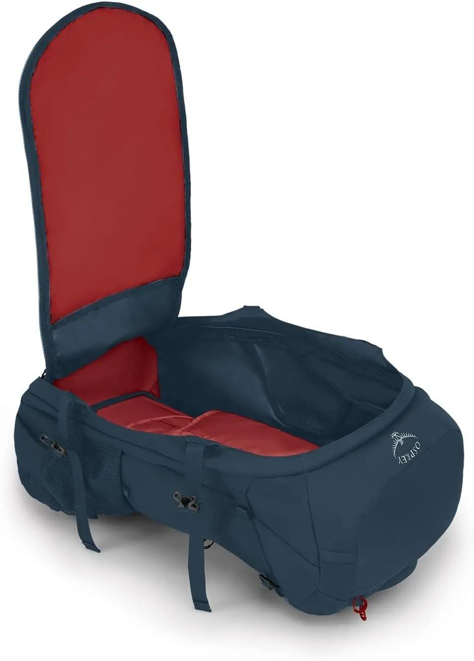Osprey Farpoint Trek 55L Men's Travel Backpack, Muted Space Blue