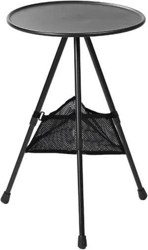 Outdoor Aluminum Alloy Table Folding Round Table Self-Driving Travel Equipment Supplies Portable Outdoor Camping Table