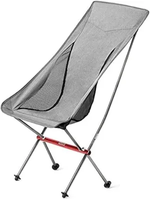 Outdoor Camp Chair Portable Fishing Chairs Outdoor Camping High Back Chair Ultralight Seater for Festivals Garden Beach BBQ s