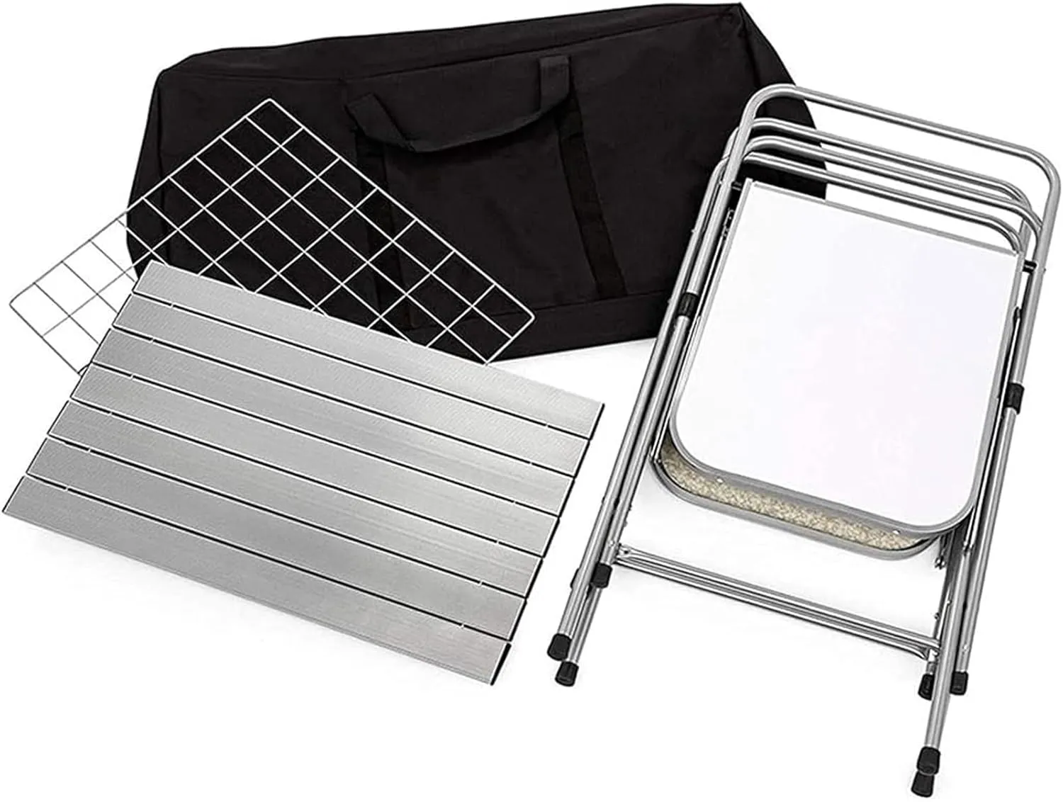 Outdoor Camping Table Folding Table Multifunctional Table Aluminum Alloy Table Portable Camping Self-Driving Tour Camping Furniture
