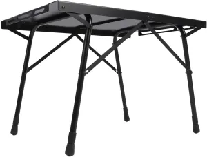 Outdoor Compact Camp Table, Camping Folding Table Professional Adjustable Height Aluminum Alloy Camping Side Table for Outdoor Travel Beach, Backyards, BBQ