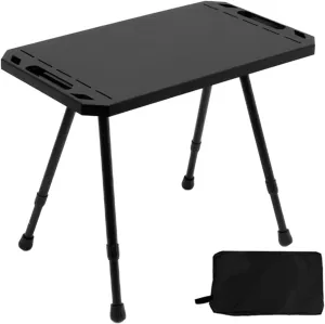 Outdoor Folding Table Portable Desk Aluminum Alloy Bracket Camping Table for Traveling BBQ Beachs