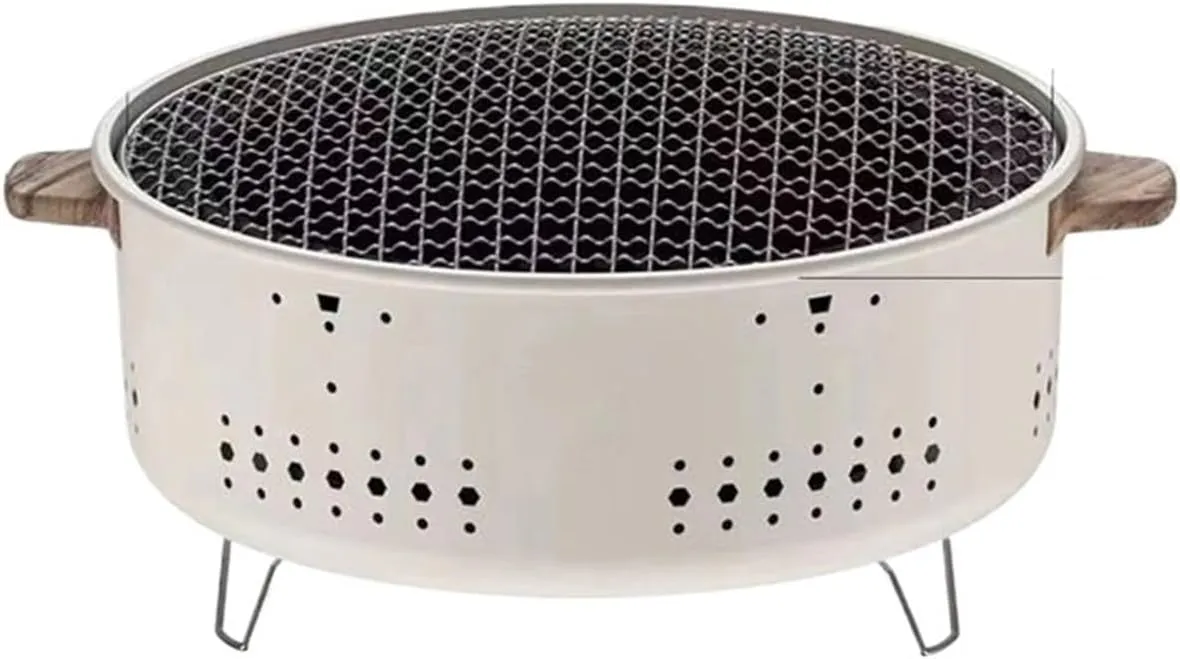 Outdoor Picnic Courtyard Barbecue Stove Portable Folding Barbecue Rack Stainless Steel