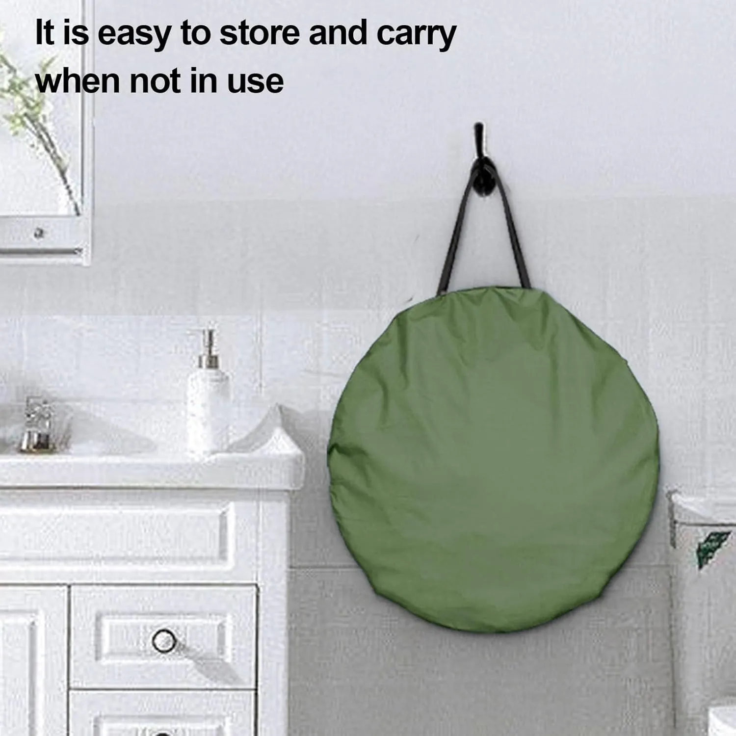 Outdoor Popping Shower Tent Camping, Portable Toilet Tent Outdoor, Easy Setup Beach Camping Hiking, Tent Camp Bathroom Dressing Room, Instant Tent Sun Shelter Green One Size