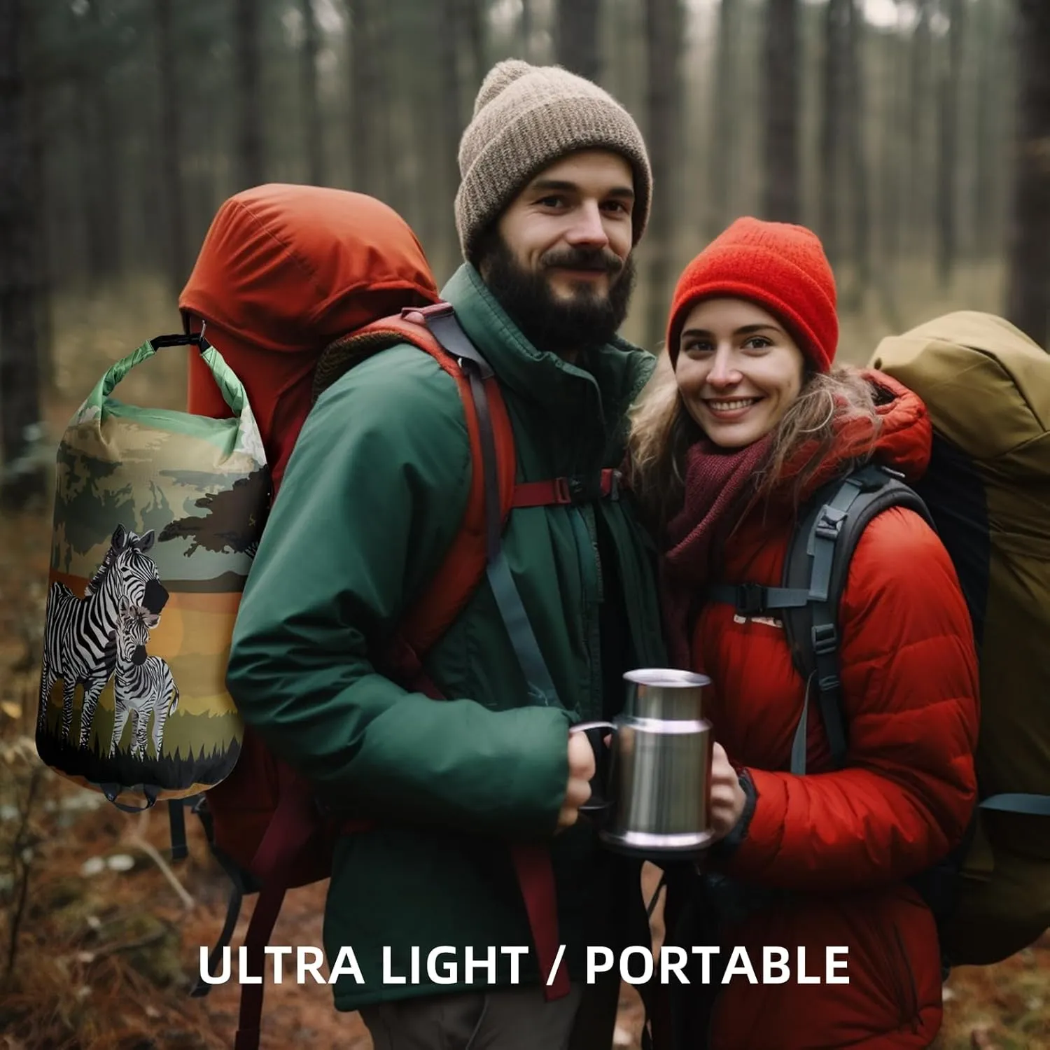 Outdoor Puffy Camping Blanket, Lightweight Windproof Warm Stadium Blanket, Packable Travel Camping Quilt for Cold Weather, Hiking, Backpacking, Sleeping, Hammock, Adventure 78"x 56"