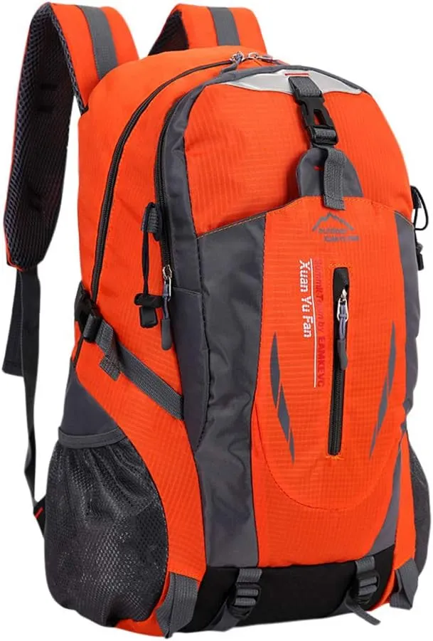 Outdoor Trekking Backpack Nylon Waterproof Hiking Travel 40L Large Capacity Knapsack Lightweight