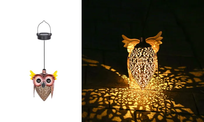 Owl Solar Lamp