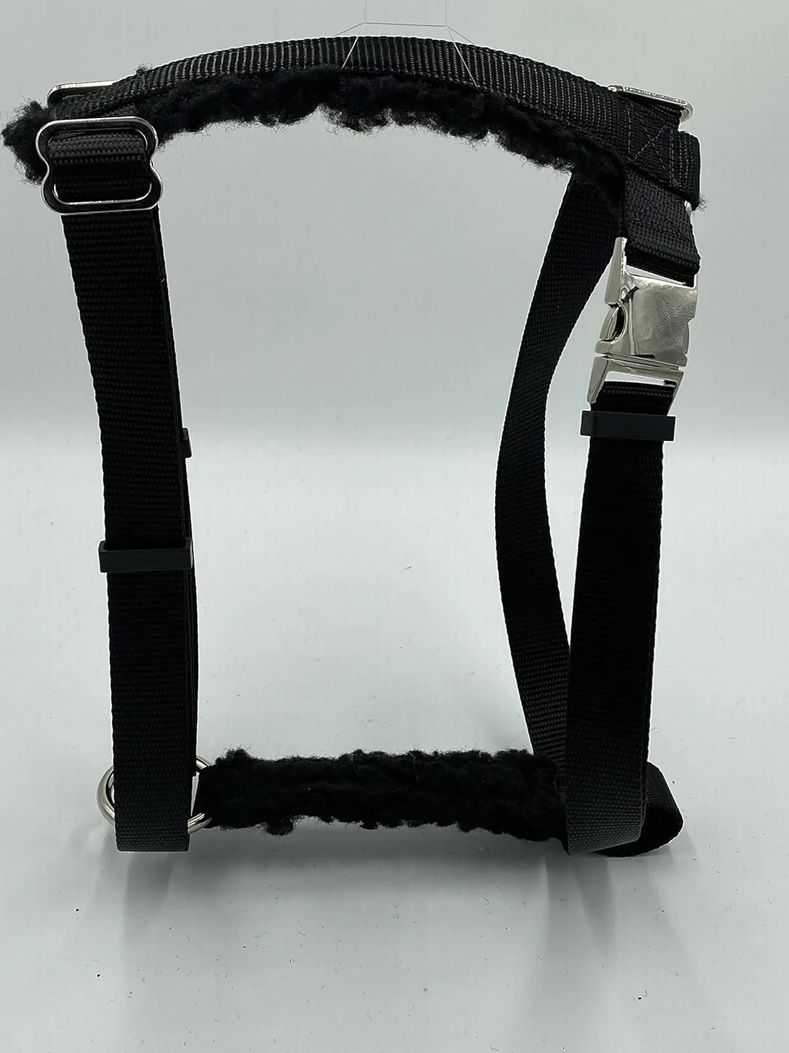 PADDED Carter Pet Supply PIG HOG Harness METAL Buckle Heavy Duty With Leash (X-Large, TURQUOIS)