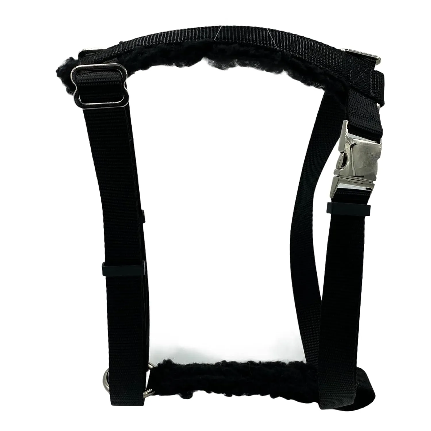 PADDED Carter Pet Supply PIG HOG Harness METAL Buckle Heavy Duty With Leash (X-Large, TURQUOIS)