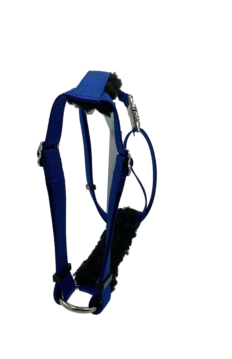 PADDED Carter Pet Supply PIG HOG Harness METAL Buckle Heavy Duty With Leash (X-Large, TURQUOIS)