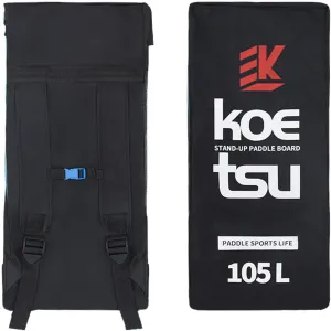 Paddleboard Travel Backpack Bag - Foam Padded Stand-Up, Paddleboard Cover Case | Better Ventilate and Dry Board, Smooth Metal Zippers, Made from Durable and Waterproof Canvas, Useful Extra Handle