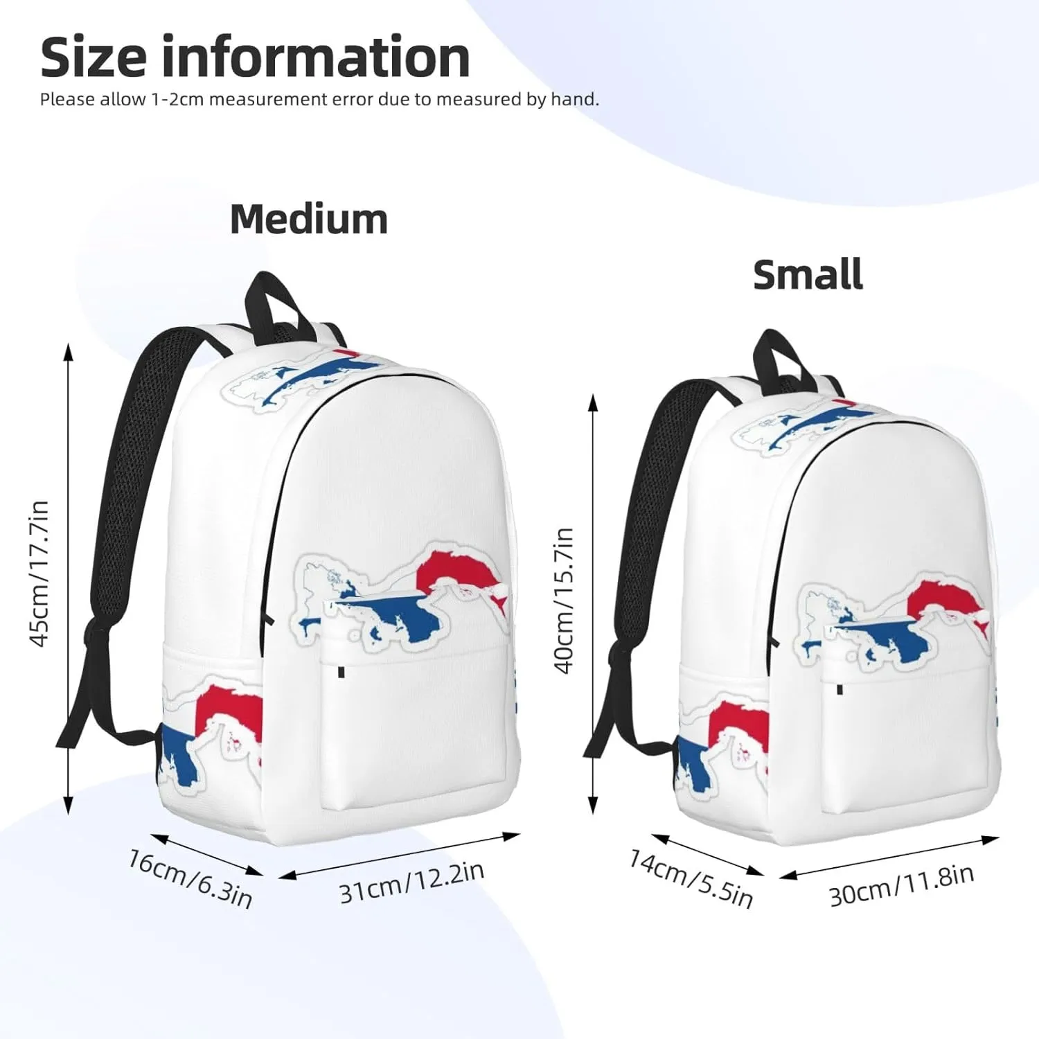 Panama Flag Map print Travel Laptop Backpack, Carry on Backpack, Computer Bag for Men Women College Book Bag