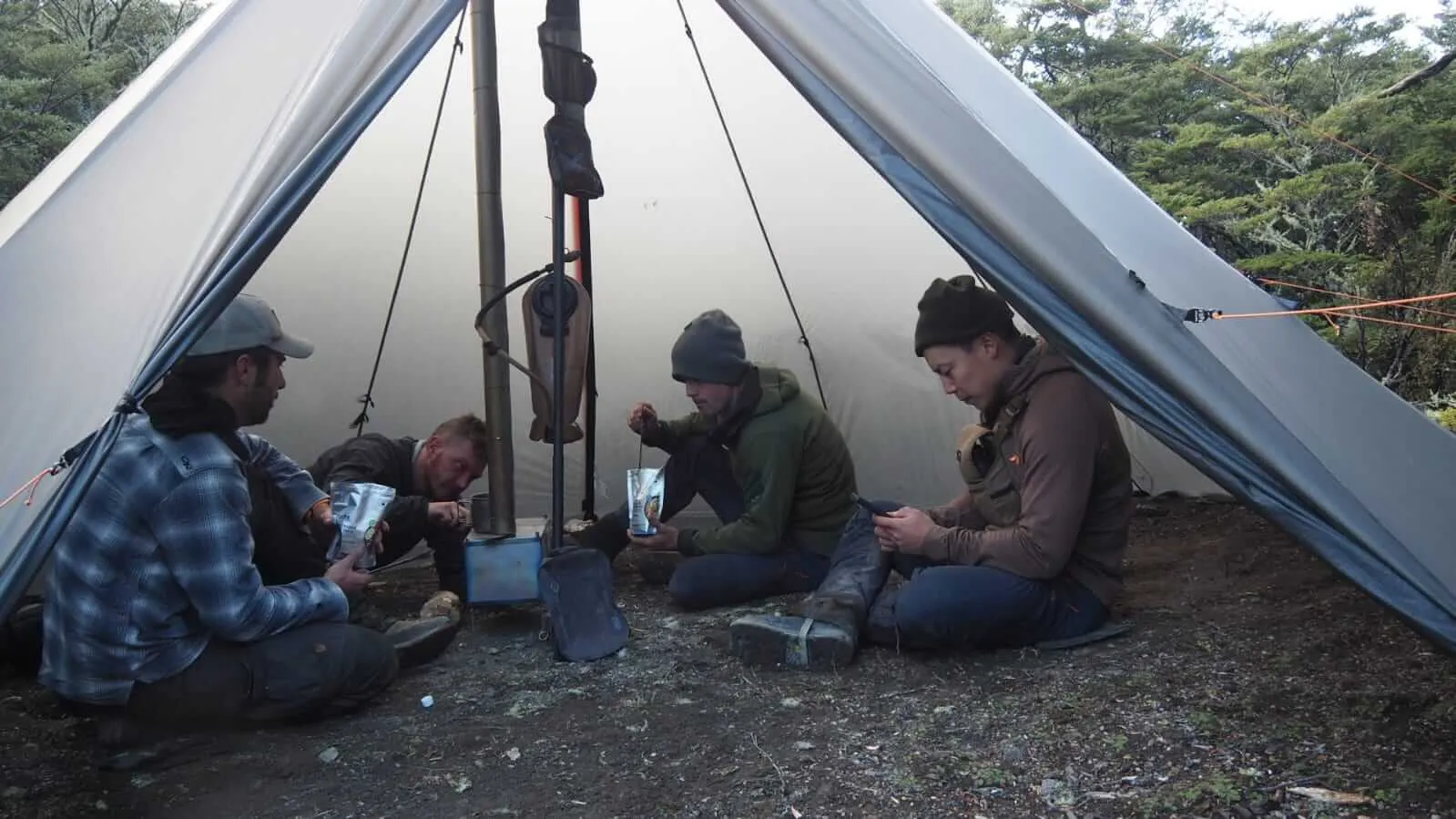 PAST Outdoors Originals Ultralight 4-6 Person Tipi Tent (UL6T)