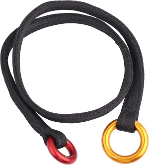 PerGar Rescue Climbing Rope With Double Loops, 120cm Multipurpose Outdoor Safety Gear, High Strength Lanyard For Tree Climbing, Garden Work, Rescue Missions And More, PerGarvmywp0htb9