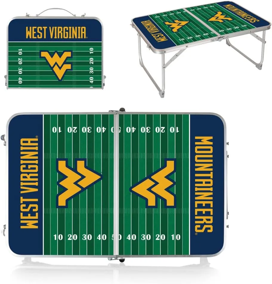 PICNIC TIME NCAA Concert Portable, Small Folding, Mini Picnic Table