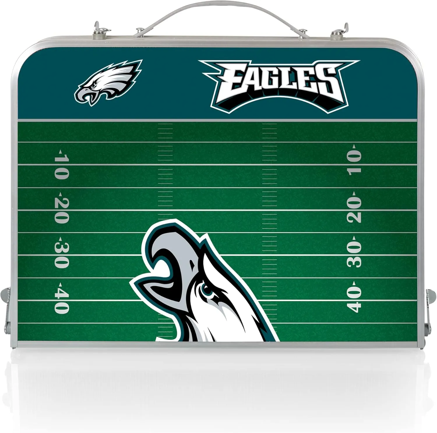 PICNIC TIME NFL Concert Mini Portable Table, Small Folding Table, Mini Picnic Table