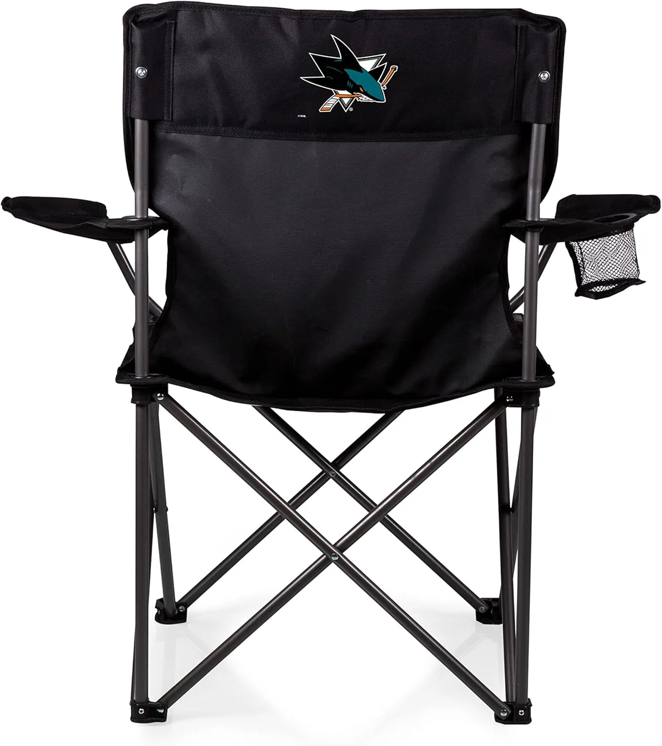 PICNIC TIME NHL Boston Bruins PTZ Portable Folding Camp Chair, (Black)