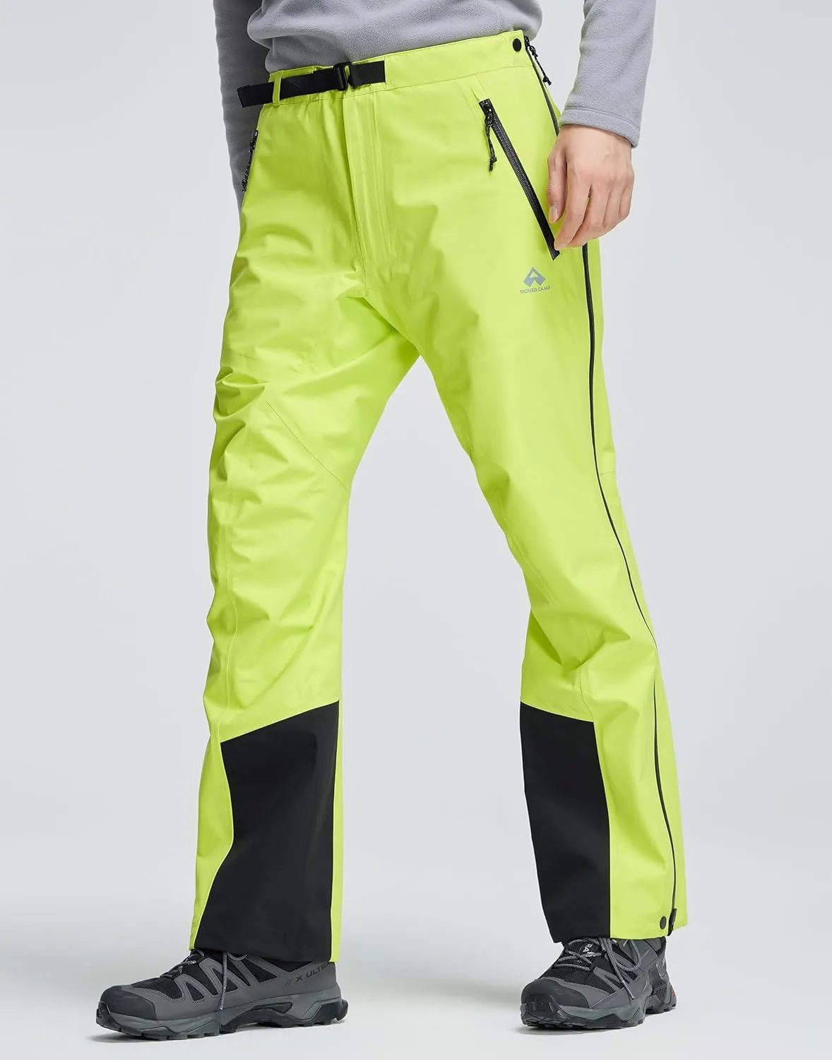 Pioneer Camp Men's Event 3L Waterproof Hiking Pants Stormproof Windproof Breathable for Outdoor Trekking XHX411002L