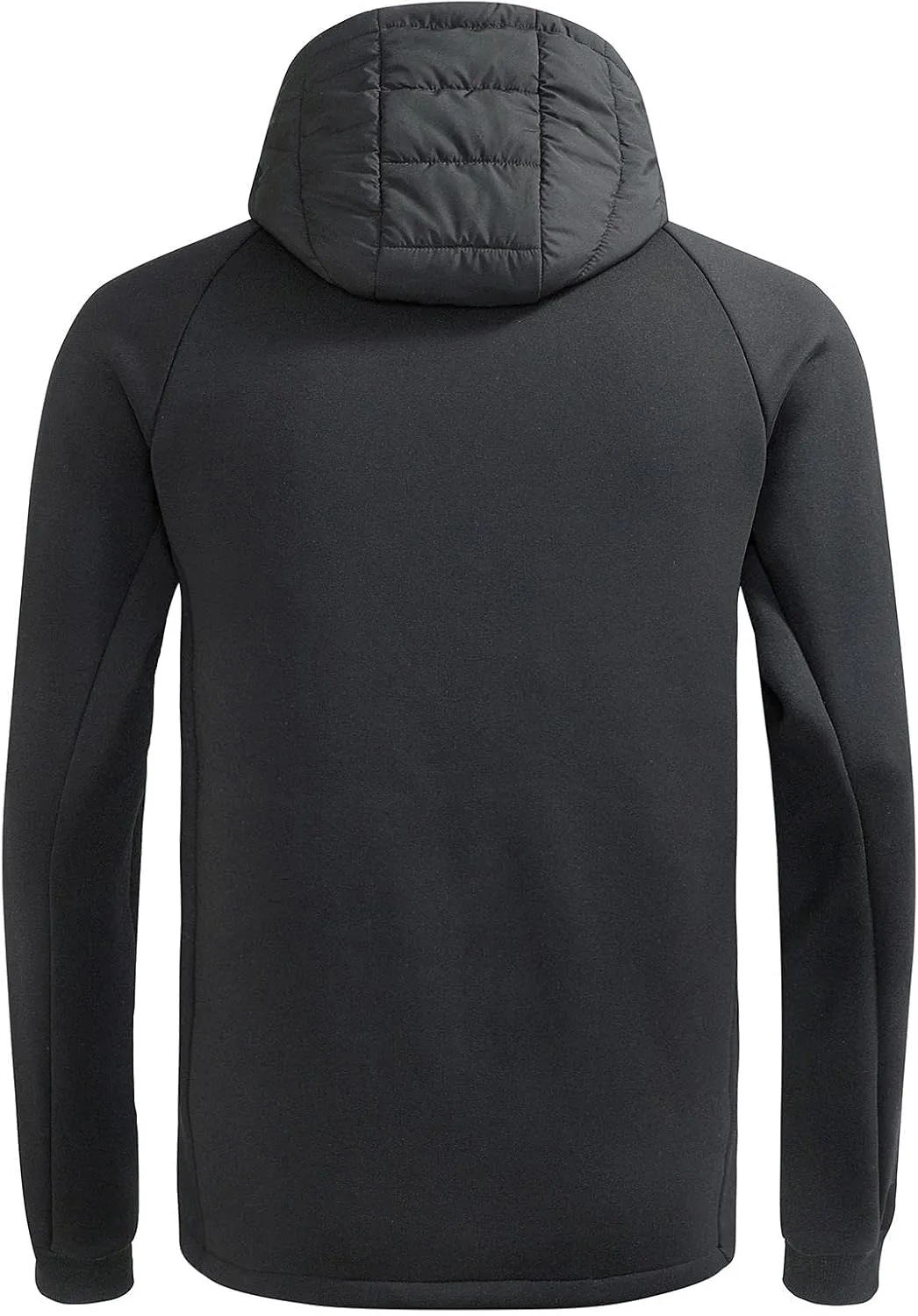 Pioneer Camp Men's Lightweight Puffer Running Jacket Waterproof Winter Down Jacket Hooded Insulated Puffy Thermal Hybrid Coat
