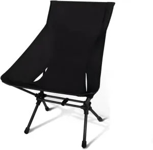 Portable Camping Chairs Outdoor High Back Chair for Fishing Trekking BBQ Parties Gardening Indoor Use