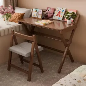 Portable Folding Bedside Desk | Small Solid Wood Dining Table | Hot New Compact Desk