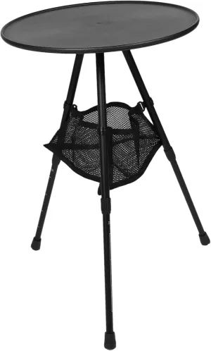 Portable Folding Camping Table Aluminum Alloy Gear Height Lightweight Picnic Station Storage for Outdoor Dining BBQ Beach and Travel