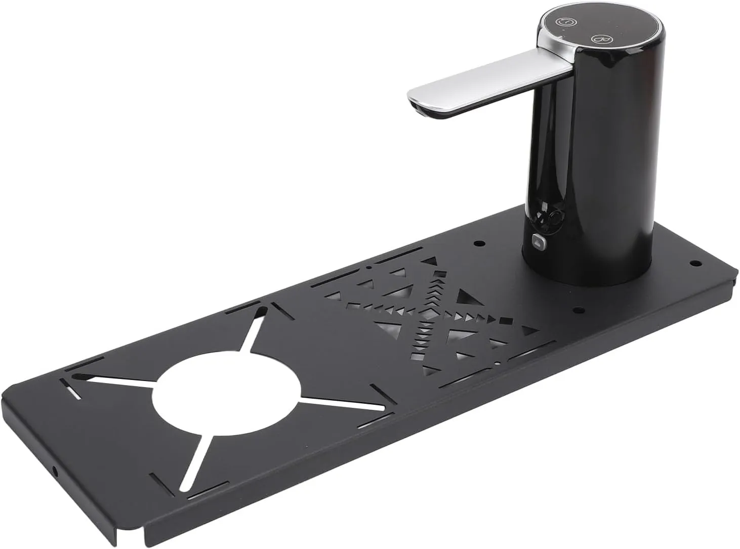 Portable Igt Table Plate, 0.5 Unit Plate Spider Stove Table Plate with 3 Gear Portable Electric Pump, Foldable Camping Table Board Compatible for Soto310 Stoves Or Disk