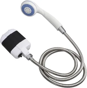 Portable Shower, USB Reable Outdoor Shower Set with 2400mAh Battery, Versatile Electric Camping Shower Pump for Hiking, Traveling