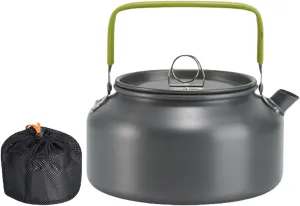 Portable Teapot Aluminum Alloys Camp Teas Coffee Pots Outdoor Hiking Water Boilers Camping Kettle Heat Water Teas Pots