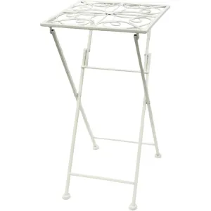 Pot Plant Stand White- Foldable