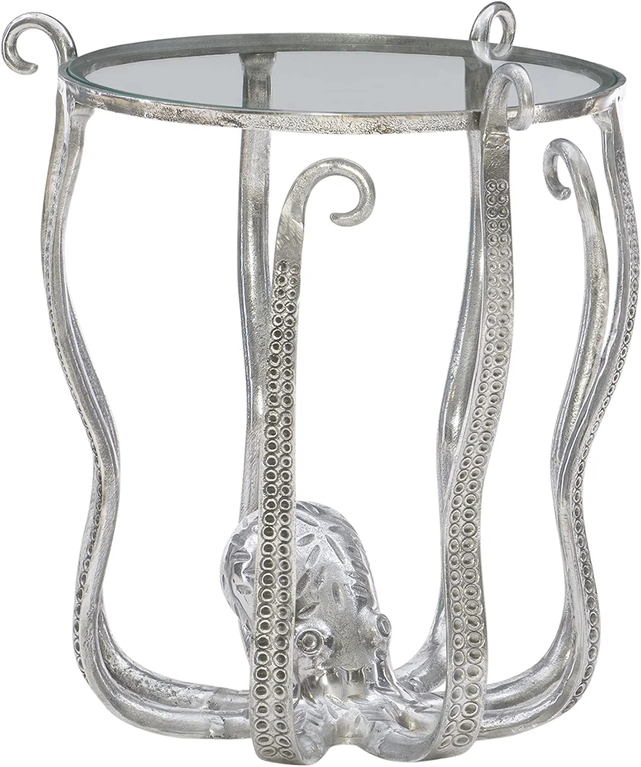 Powell Olivia Silver Octopus Accent Table