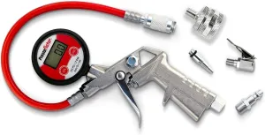 Prestaflator Bike Tire Inflator, Presta & Schrader Valve Air Compressor Tool – Works with Tubeless & Standard Tires – Bike & Car Air Compressor Tire Inflator for MTB & Road Bikes