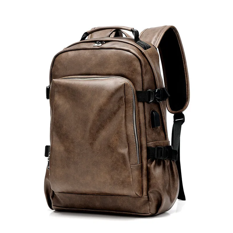 PU Leather Backpack