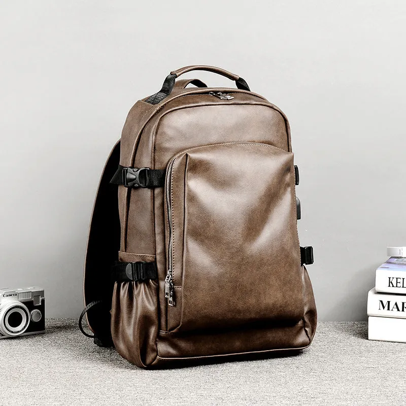 PU Leather Backpack