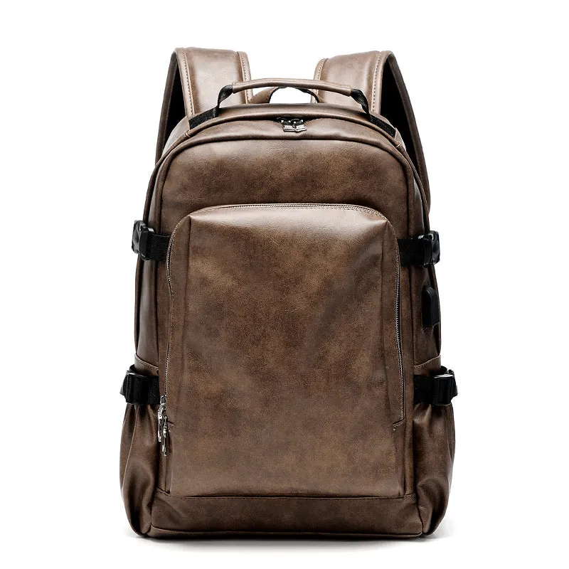 PU Leather Backpack