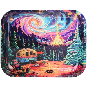 Pulsar Large Metal Rolling Tray | Starry Camp