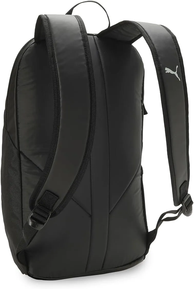 Puma 078943 TEAMFINAL Backpack, L, Spring and Summer 23 Color, Black/Medium, Gray, Heather (01)