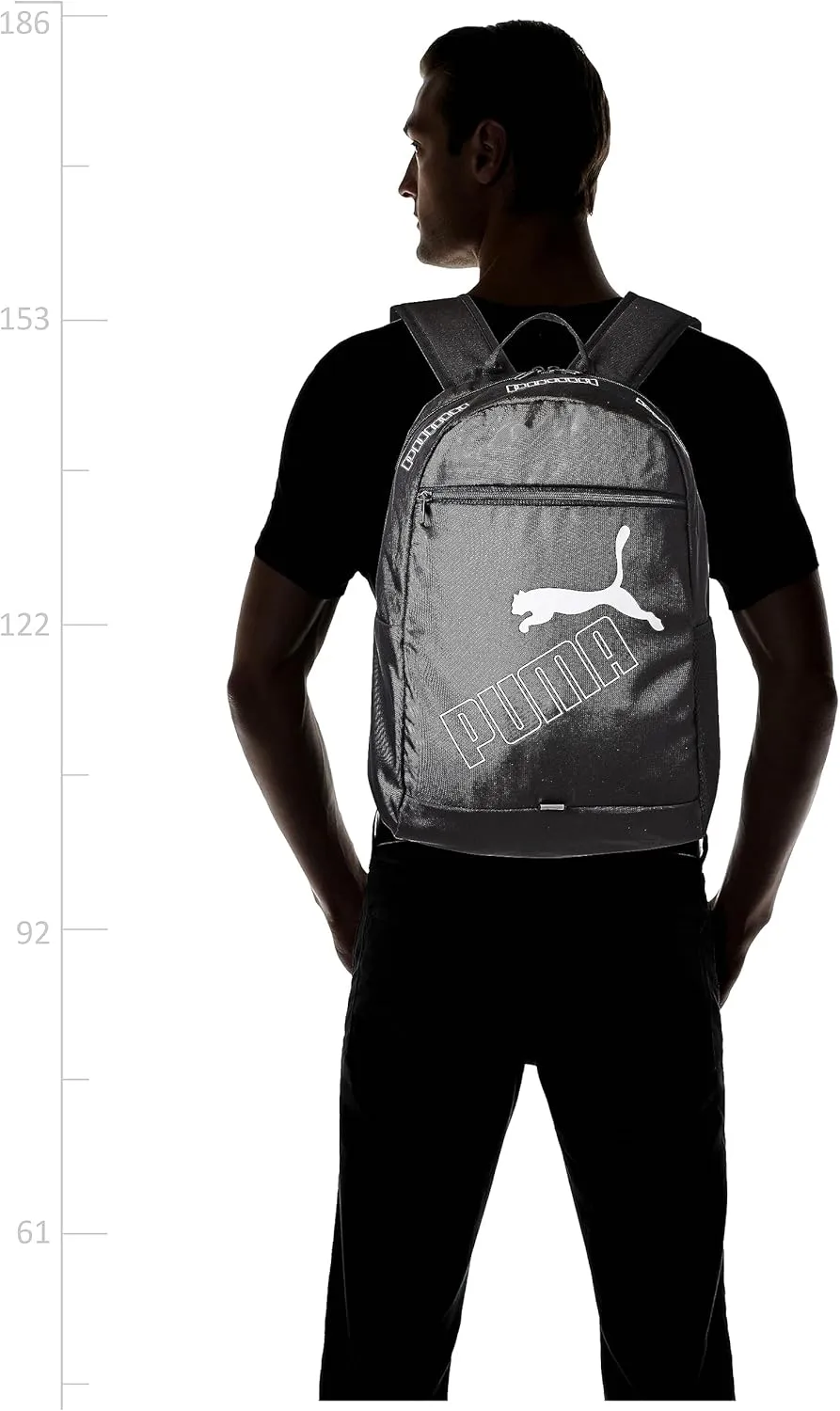 PUMA Backpack, Black, OSFA